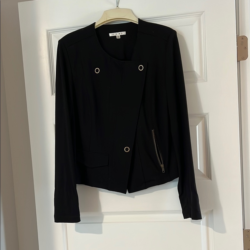 CAbi Black Blazer Tailored Suit Jacket